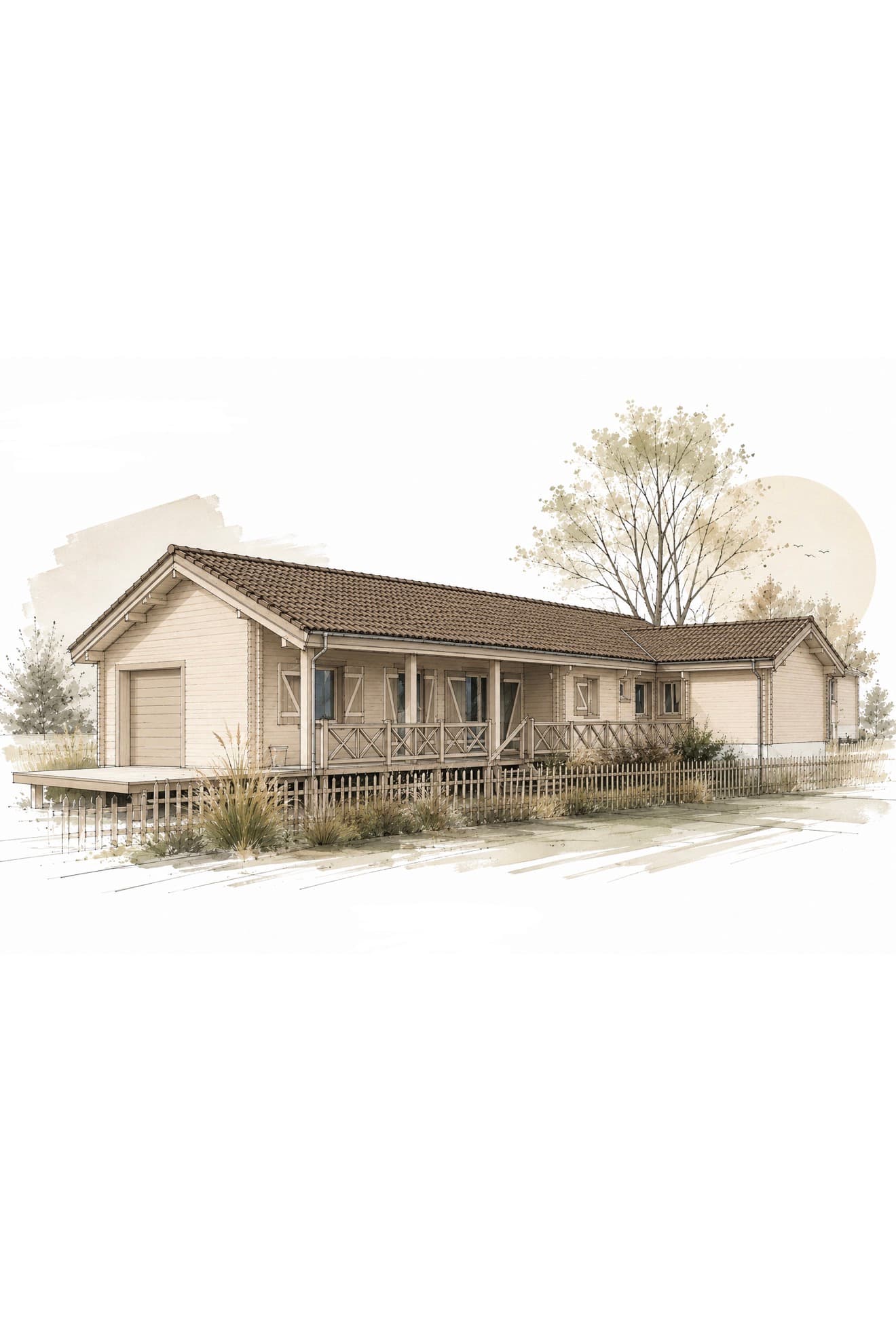Maison et ambiance fondatrice de The Wooden House